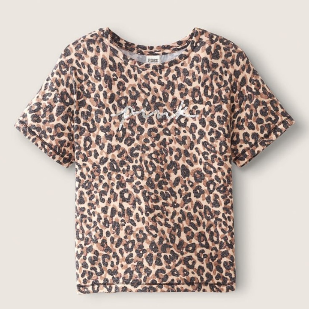 PINK leopard print sleep